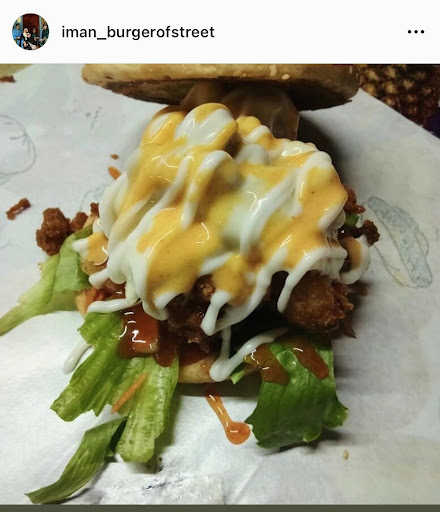 Burger of street