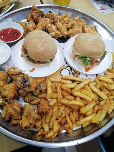 Homemade Pork Burger Sibu
